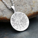 Slavic Kolovrat Pendant Necklace — Stainless Steel