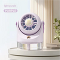 MEET SUN usb charging mini electric fan desktop spray air conditioning fan 3 grade air conditioning water-cooling fan