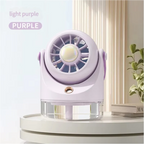 MEET SUN usb charging mini electric fan desktop spray air conditioning fan 3 grade air conditioning water-cooling fan