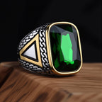 R3427 Men's High Quality 316L Stainless Steel Variety Onyx Rings Fashion Trend Jewelry