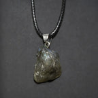 1PC Natural Crystal Rough Stone Amethyst Pendant Energy Healing Gemstone Amethyst Necklace Charms Chakra Halo Jewelry for Women