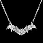 Gothic Black Cross Black Pendant Necklace