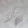 3pcs Eye of Horus Charms DIY Craft Tassels Earrings Necklace Jewelry Making Devil Eye Amulet Stainless Steel Pendant