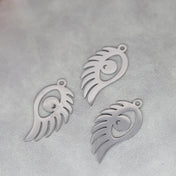 Eye of Horus Charm Pendant Set — Stainless Steel