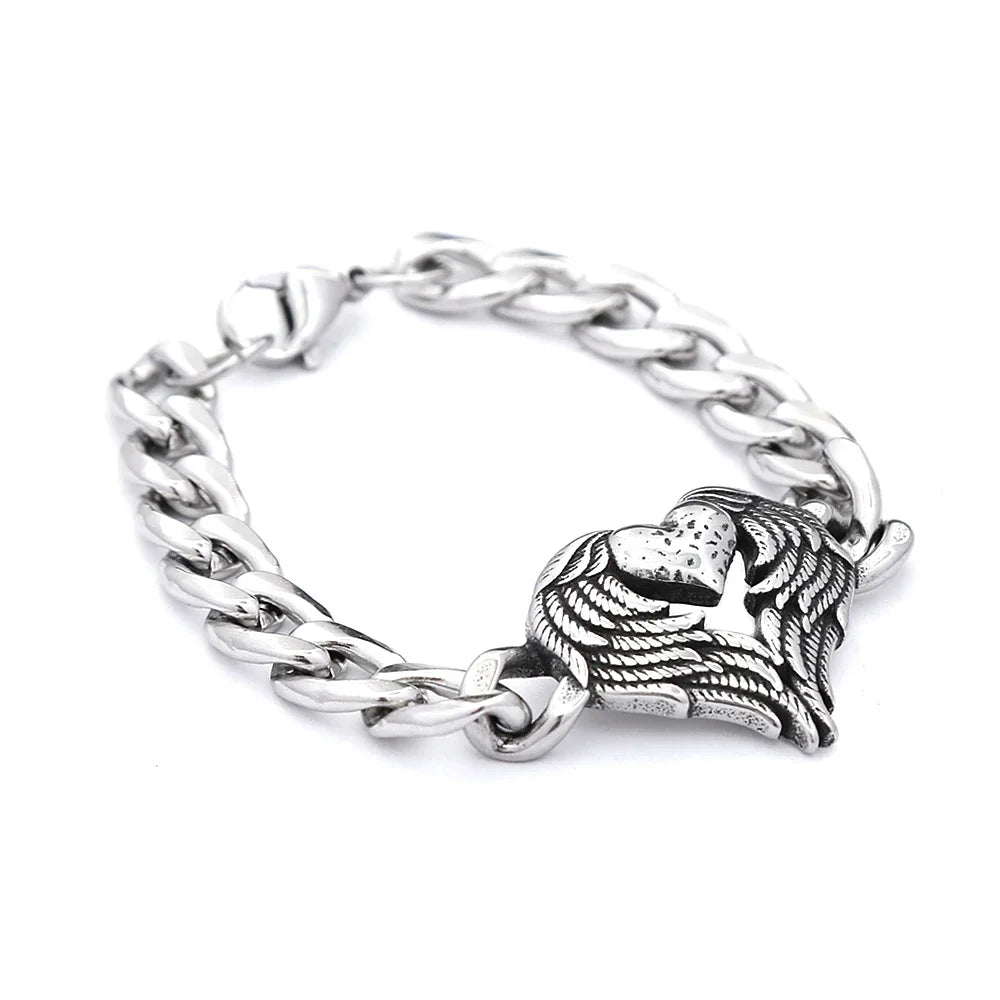 Celtic Knot Chain Bracelet — Stainless Steel