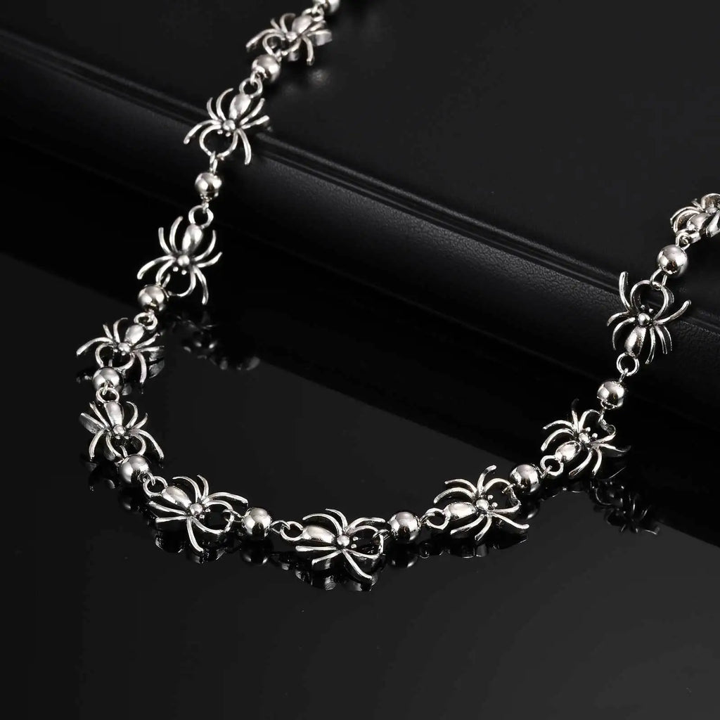 Black Pentagram Pants Chain — Stainless Steel