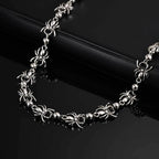 Black Pentagram Pants Chain — Stainless Steel