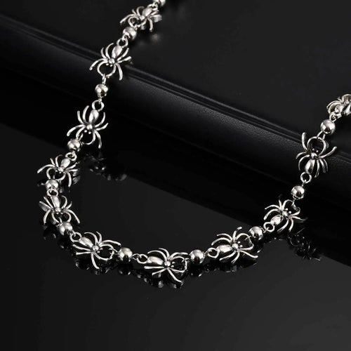 Black Pentagram Pants Chain — Stainless Steel