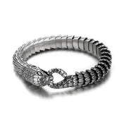 Gothic Snake Black Bracelet