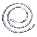 Black Cuban Chain Necklace 18K PVD 4MM