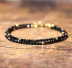 Black Tourmaline Empath Protection Bracelet for Women
