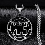Lilith Demon Seal Necklace — Silver