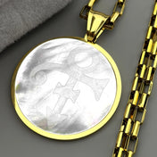 Steel Chain Rip Memorial Symbol Love Logo Minimalism