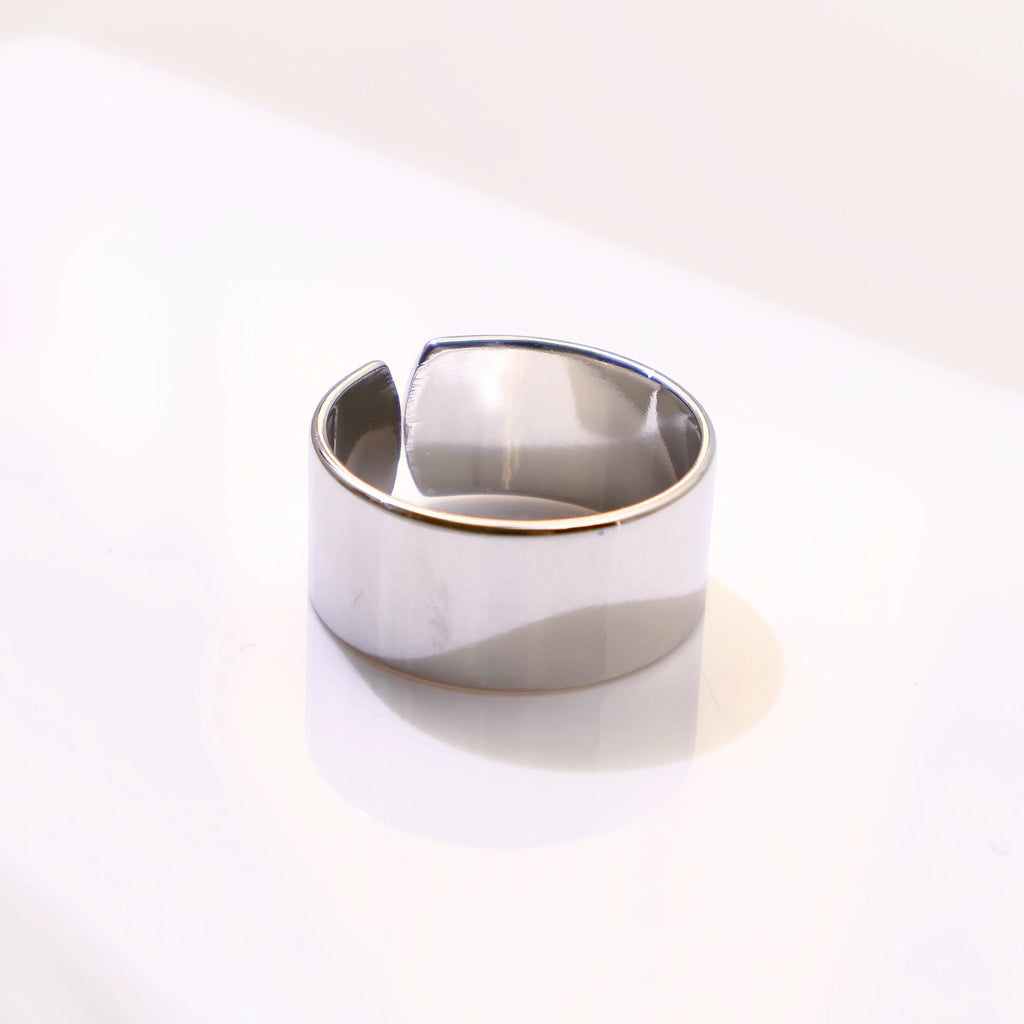 Retro 3 Stacking Rings Set Adjustable Open Ring For Men Gothic Punk Edgy Hiphop Silver-plated Copper Jewelry Accessories Gift