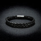 Simple Multilayer Leather Bracelet — 11 Colors, Men & Women