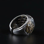 Eye of Providence Open Ring — Copper