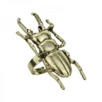 Cool Animal Octopus Rings Simple Punk Gothic Deep Sea Squid Octopus Fashion Jewelry Open Adjustable Antique Silver