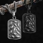 Eye of God Pendant Necklace — Stainless Steel