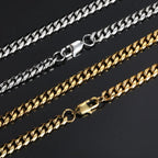 Stainless Steel Cuban Bracelet Miami 6/8MM