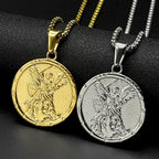 Saint Michael Angel Medal Pendant
