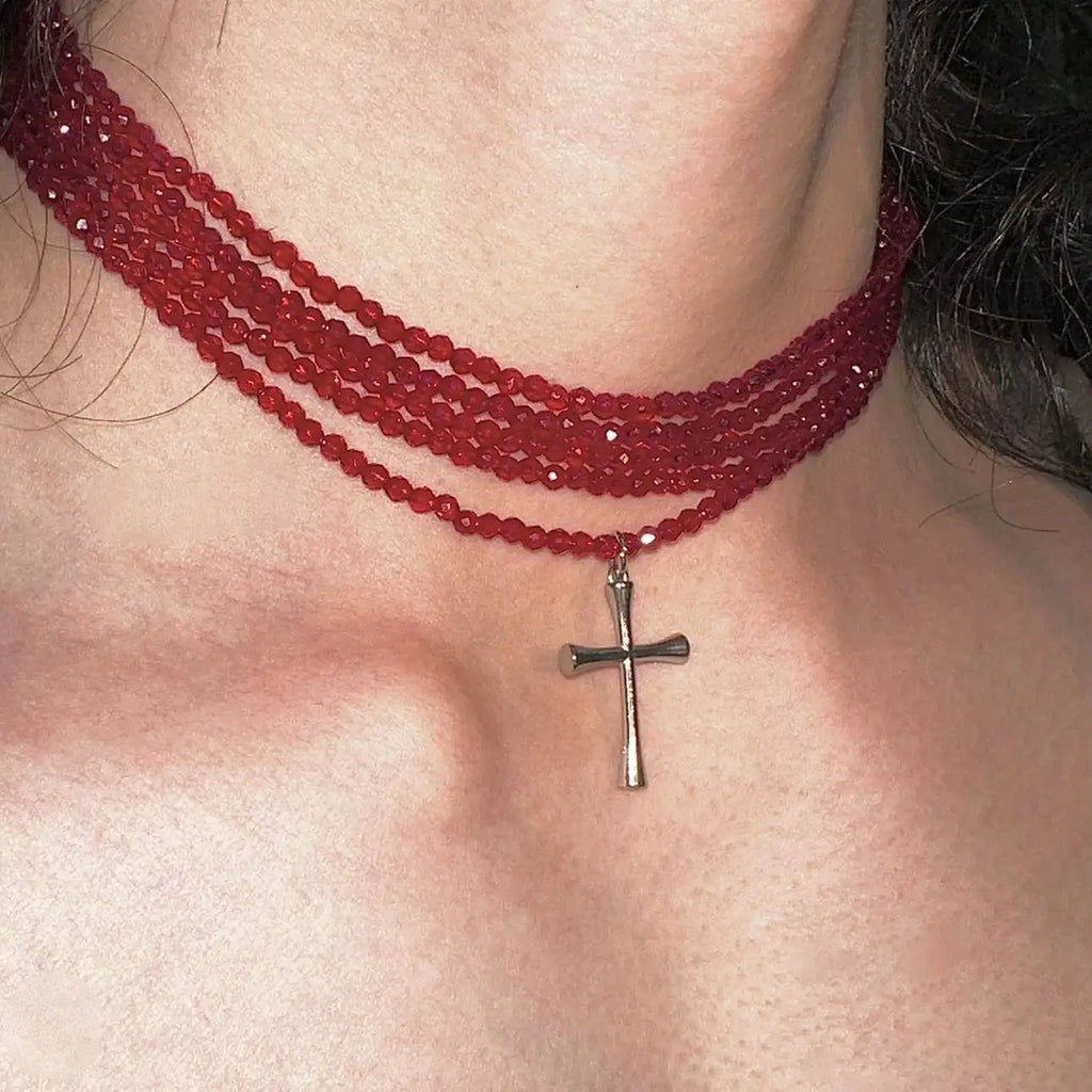 Iced Out Snake Pendant Necklace