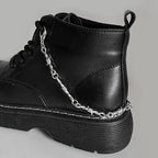 1pc Thorned Flame Cross Shoe Chain Boots & Canvas Shoes Accessories Shoe Decoration Pendant Women Fashion Party Jewelry