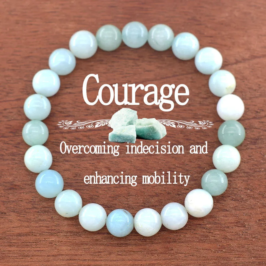 Multi-Color Bead Bracelet with Adjustable Length