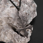 Retro Skull Cross Pendant Necklace — Stainless Steel