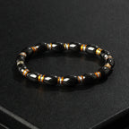 Fashion Wave Hematite Magnetic Bracelet Men Original Beaded Hematite Energy Bracelets for Women Positive Energy Jewelry