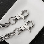 Men's Long Belt Jeans Wallet Chain Keychain