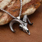 Ankh Cross Stainless Steel Pendant Necklace