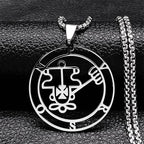 Sigil de Lucifer Baphomet Necklace — SS