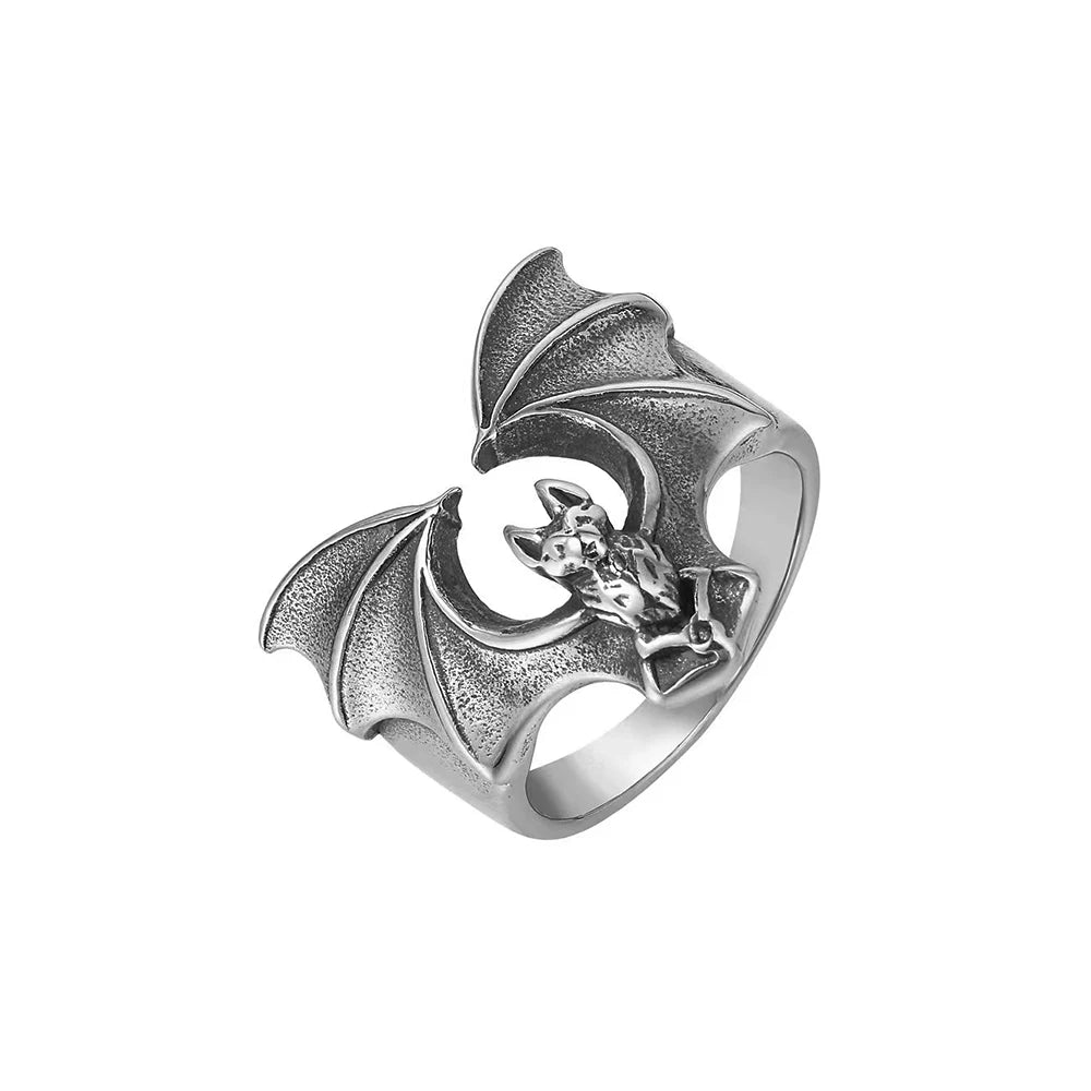 Bat Ring — Stainless Steel