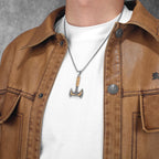 Viking Phoenix Axe Men Necklaces Stainless Steel Pendant Chain Women Punk Fashion Jewelry New In Accessories Gifts Wholesale