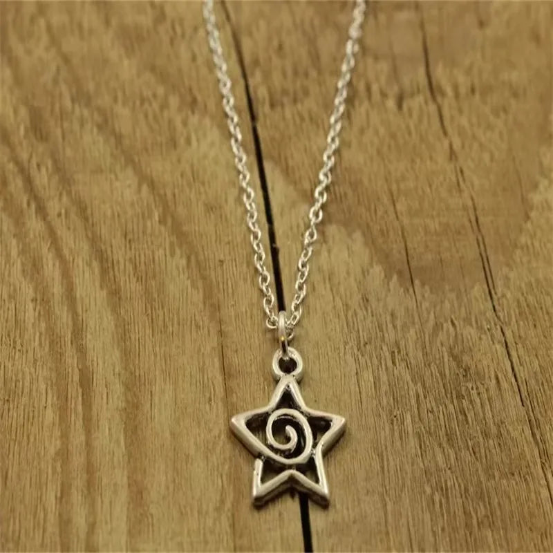 Star Silver Pendant Necklace
