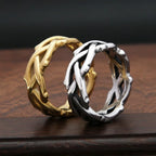 Thorn Vine Ring — Stainless Steel