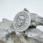 Punk Skull Stainless Steel Pendant Necklace