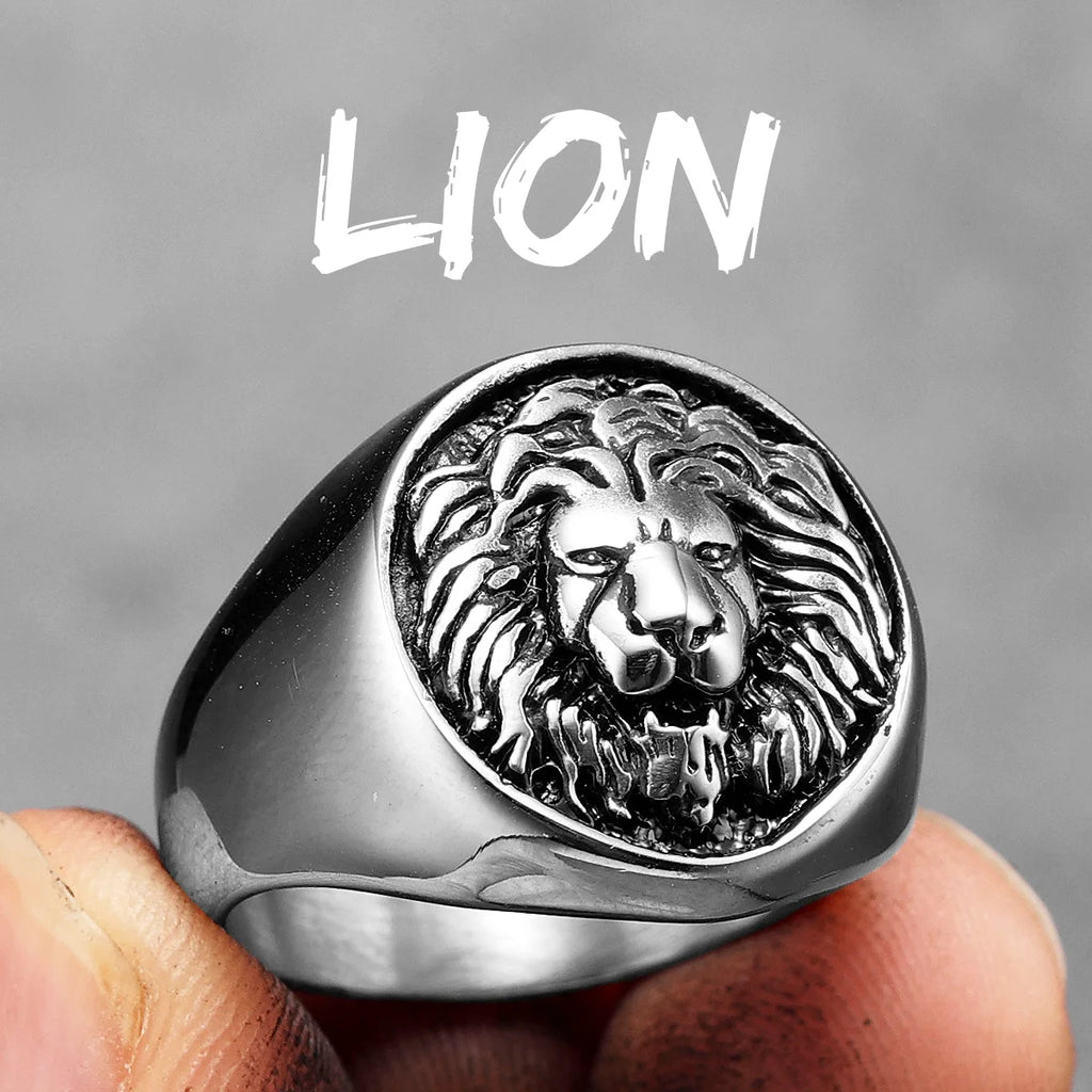 Lion King Ring — Stainless Steel