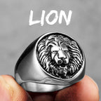 Lion King Ring — Stainless Steel