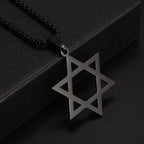 Flower of Life Chakra Spirituality Stainless Steel Necklace Archangel Sacred Geometry Metatron Necklace Pendant Solomon Jewelry