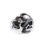 Gothic Skull Ring — Stainless Steel