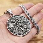 St. Michael Archangel Pendant — Stainless