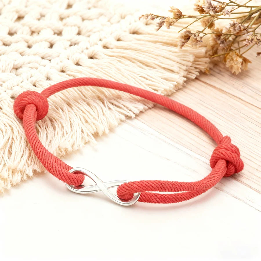 Premium 3MM Adjustable Rope Cord Bracelet — 6 Colors