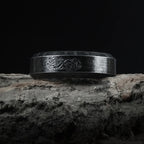 Odin Norse Rune Couple Ring — Stainless Steel