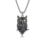 Skull Pendant Necklace — Stainless Steel