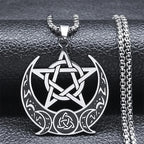 Witchcraft Stainless Steel Pendant Necklace
