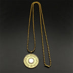 Gold Pendant Multilingual Palestine Wheat Ears