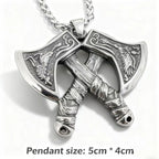 Viking Steel Pendant 316L Spear Punk Style