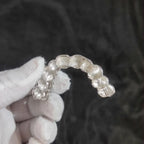925 Silver VVS Moissanite Grillz Dental