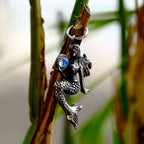 Mermaid Pendant — Stainless Steel